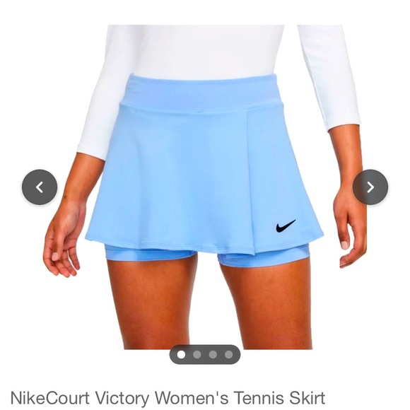 Nike Skirts Nike Court Blue Tennis Skirt Poshmark